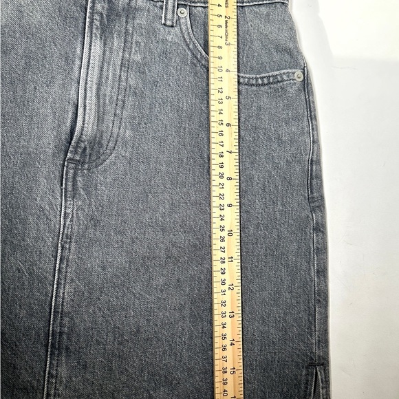 Lucky Brand Black Denim Skirt Size 26 - Picture 9 of 9